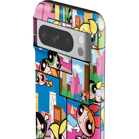 Cartoon Network Powerpuff Girls Patches Google Pixel 8 Pro Impact Case